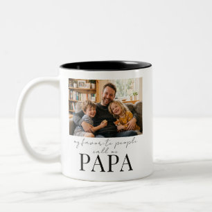 Caneca De Café Em Dois Tons As Pessoas Favoritas Me Chamam de Papai Presente F