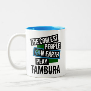Caneca De Café Em Dois Tons As Pessoas mais legais da Terra Tambura