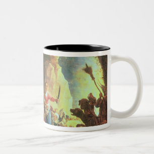 Caneca De Café Em Dois Tons As portas de Hades
