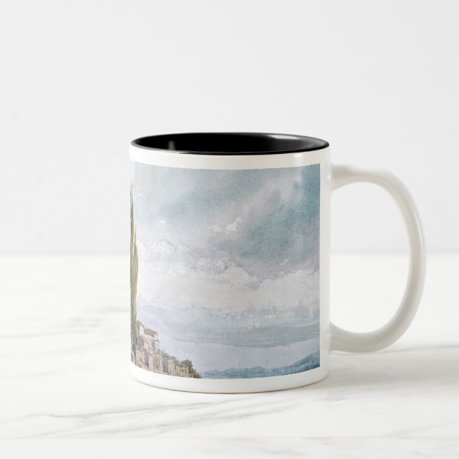 Caneca De Café Em Dois Tons As ruínas do teatro romano (Direita)