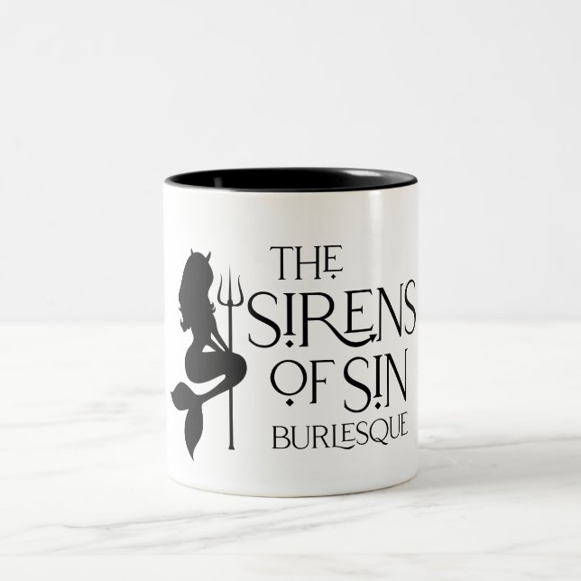 Caneca De Café Em Dois Tons As Sereias de Sin Mug (Centro)
