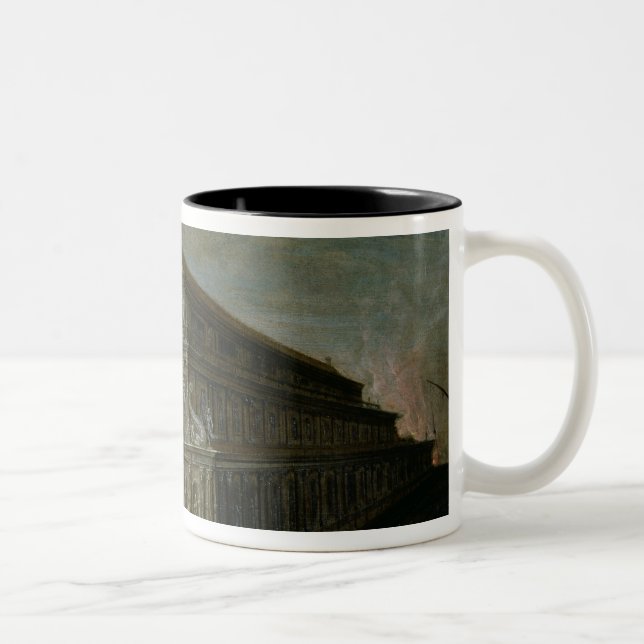Caneca De Café Em Dois Tons As sete maravilhas do mundo (Direita)
