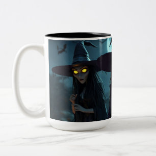 Caneca De Café Em Dois Tons As Três Bruxas Más
