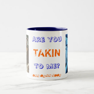 Caneca De Café Em Dois Tons asdf