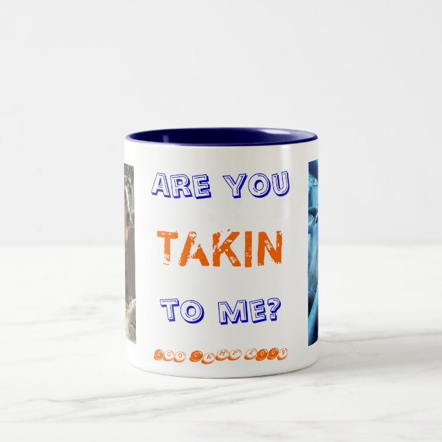 Caneca De Café Em Dois Tons asdf (Centro)