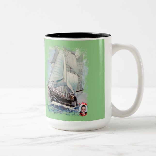 Caneca De Café Em Dois Tons Asgard II (Direita)