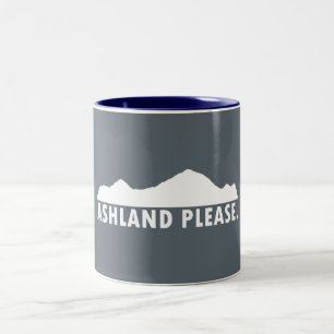 Caneca De Café Em Dois Tons Ashland Oregon, por favor