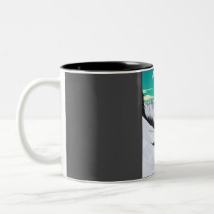 Caneca De Café Em Dois Tons Aspen Colorado Ski Resort