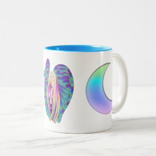 Caneca De Café Em Dois Tons Assending