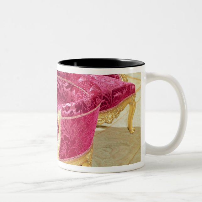 Caneca De Café Em Dois Tons Assento de amor de Napoleon III (Direita)
