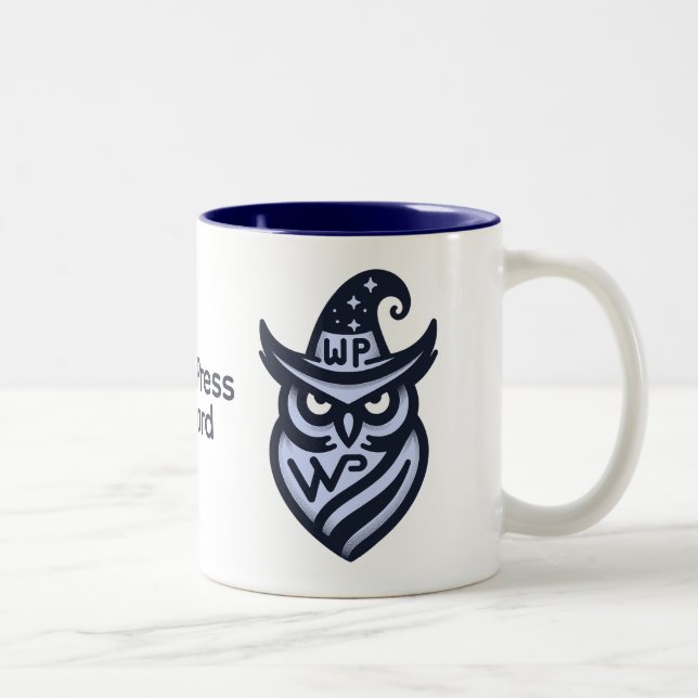 Caneca De Café Em Dois Tons Assistente de site Coffee Mug (Direita)
