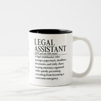 Caneca De Café Em Dois Tons Assistente Jurídico