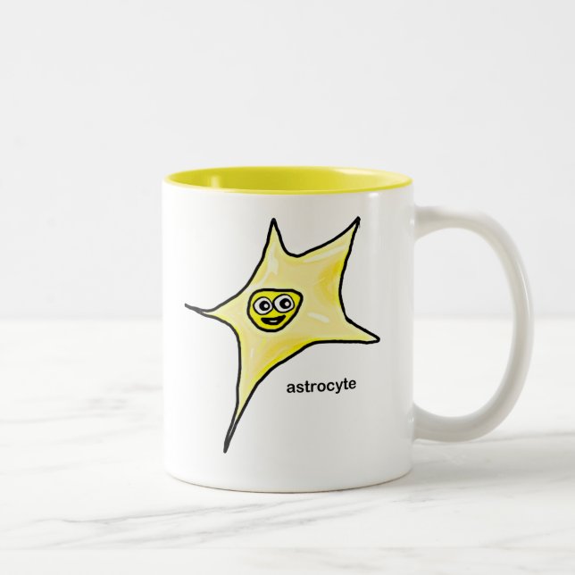 Caneca De Café Em Dois Tons Astrocyte Mug (Direita)