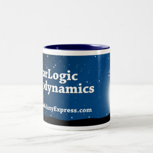Caneca De Café Em Dois Tons Astrodynamics de StarLogic