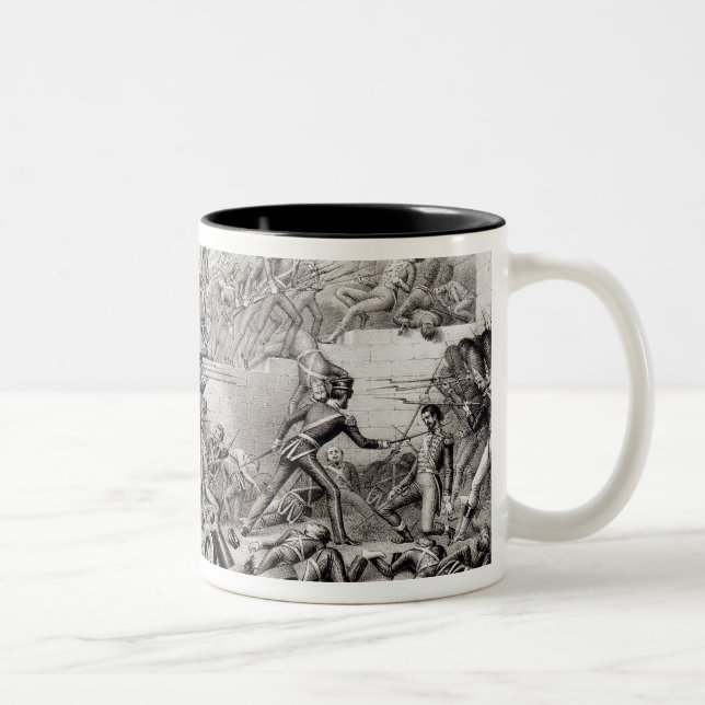Caneca De Café Em Dois Tons Ataque de Monterey (Direita)