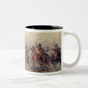 Caneca De Café Em Dois Tons Ataque 'do Division selvagem