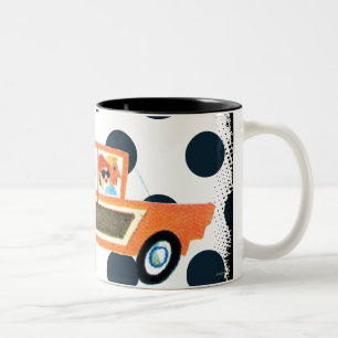 Caneca De Café Em Dois Tons Atingindo a estrada aberta 4