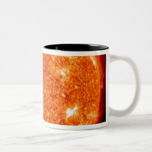 Caneca De Café Em Dois Tons Atividade solar no Sun 3