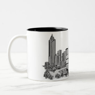 Caneca De Café Em Dois Tons Atlanta Georgia
