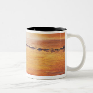 Caneca De Café Em Dois Tons Atraso