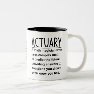 Caneca De Café Em Dois Tons Atuário