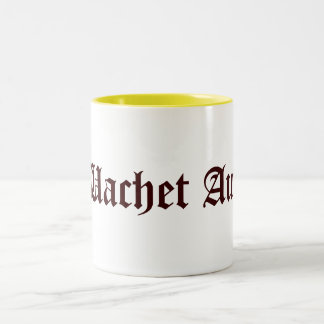 Caneca De Café Em Dois Tons Auf de Wachet!