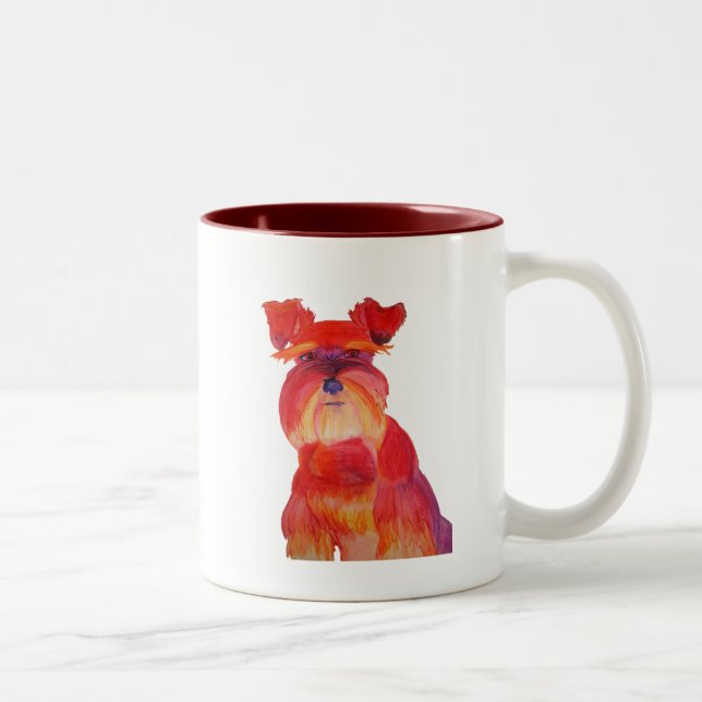 Caneca De Café Em Dois Tons Austin no vermelho (Direita)