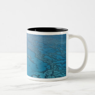 Caneca De Café Em Dois Tons Austrália, Queensland. Grande Barreira de Coral