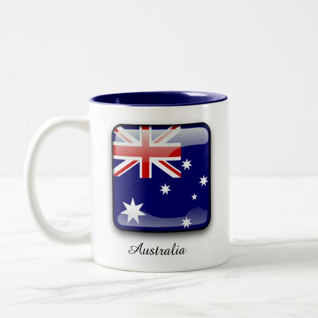 Caneca De Café Em Dois Tons Australia Two-tone Mug (Esquerda)