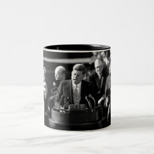 Caneca De Café Em Dois Tons Autenticação JFK