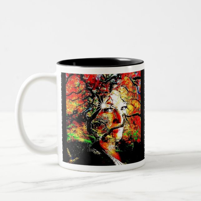 Caneca De Café Em Dois Tons Autumn Candy (Esquerda)