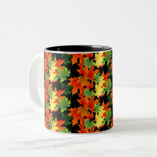 Caneca De Café Em Dois Tons Autumn Fall Deixa Mug