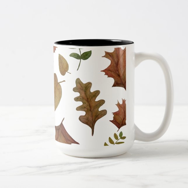 Caneca De Café Em Dois Tons Autumn leaves (Direita)