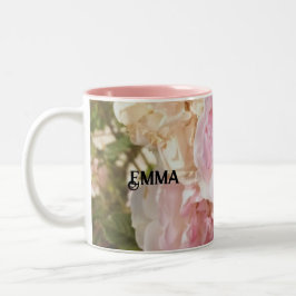 Caneca De Café Em Dois Tons Autumn Meadow Flowers 