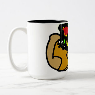 Caneca De Café Em Dois Tons Autumn Pumpkin