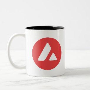 Caneca De Café Em Dois Tons Avalanche AVAX
