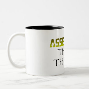 Caneca De Café Em Dois Tons Avaliação: Este é o caminho