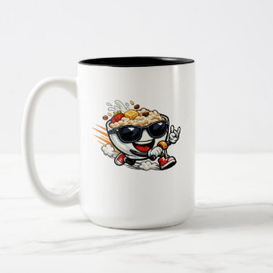 Caneca De Café Em Dois Tons Aveia de Corrida