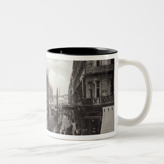Caneca De Café Em Dois Tons Avenida real, Belfast, c.1900 (Direita)