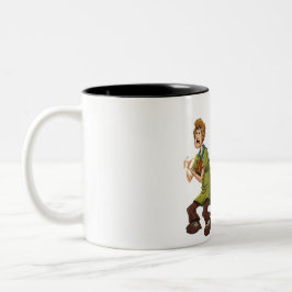 Caneca De Café Em Dois Tons Aventura de Lockpicagem de Noodle do Shaggy & Scoo