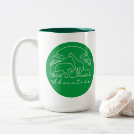 Caneca De Café Em Dois Tons Aventura e Safari na África