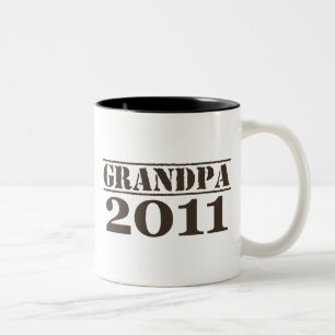 Caneca De Café Em Dois Tons Avô 2011
