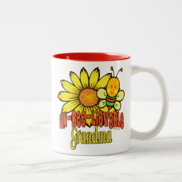 Caneca De Café Em Dois Tons Avó inacreditável
