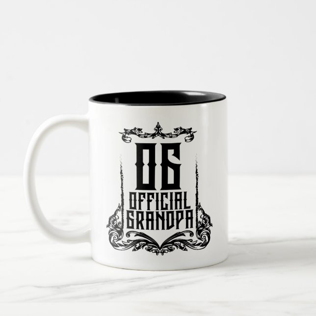 Caneca De Café Em Dois Tons Avô Oficial OG (Esquerda)