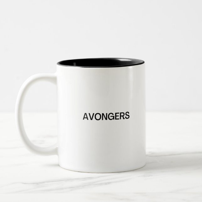 Caneca De Café Em Dois Tons Avongers (Esquerda)