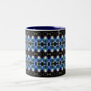 Caneca De Café Em Dois Tons Awakin ao café da vibração/caneca do chá