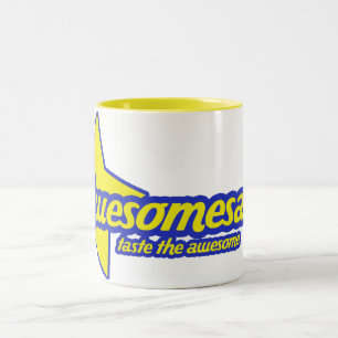 Caneca De Café Em Dois Tons Awesomesauce