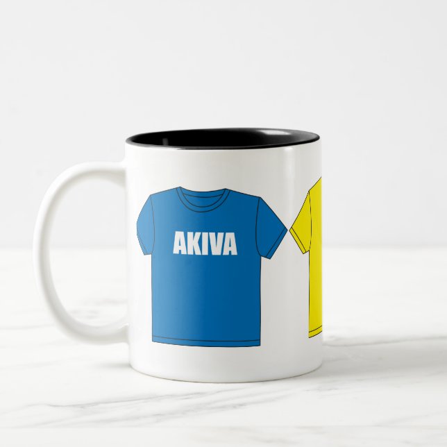 Caneca De Café Em Dois Tons Awesometown (Esquerda)