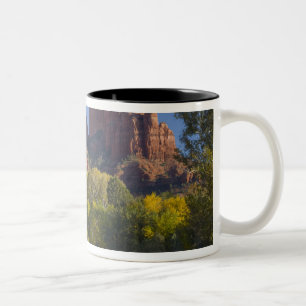 Caneca De Café Em Dois Tons AZ, Arizona, Sedona, Área de Recreação Crescent Mo