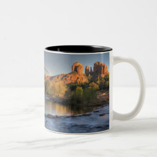 Caneca De Café Em Dois Tons AZ, Arizona, Sedona, Área de Recreação Crescent Mo